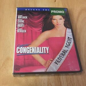 Miss Congeniality Deluxe DVD New Sealed Sandra Bullock Michael Caine 2000